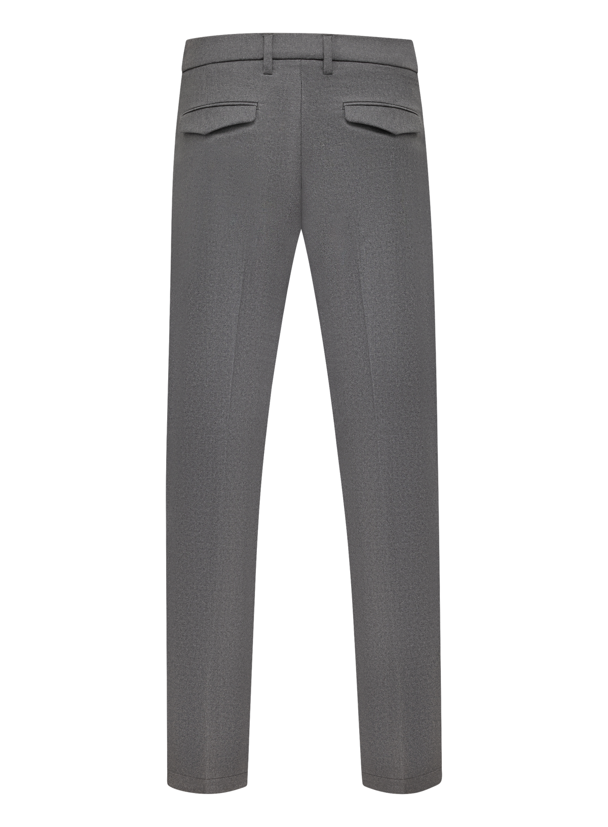 Broek in wol stretch | Grijs