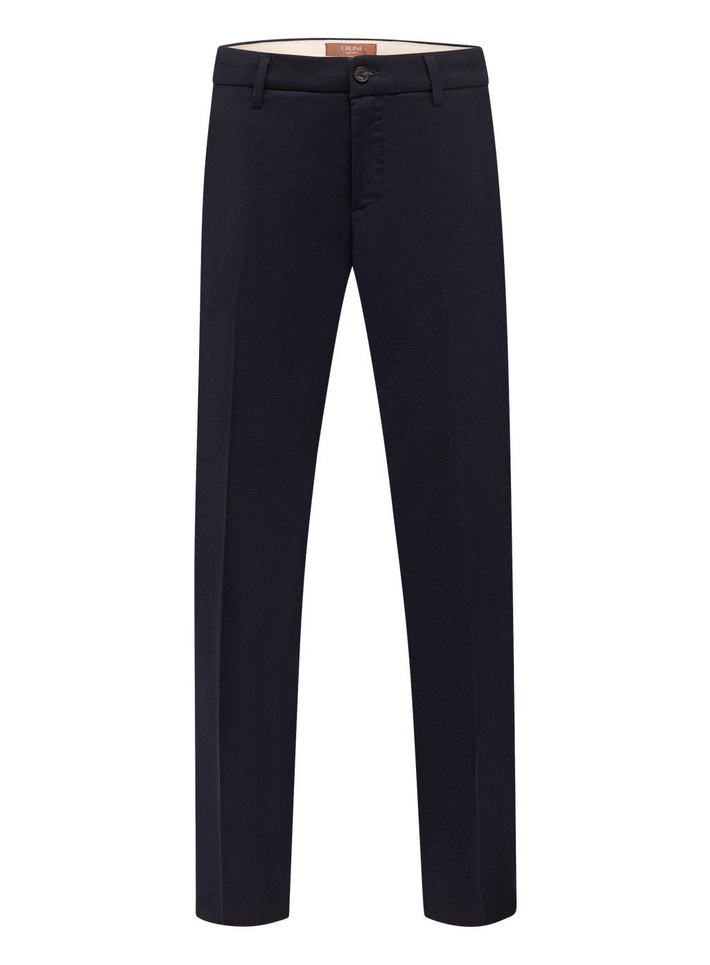 Broek in wol stretch | BLUE NAVY