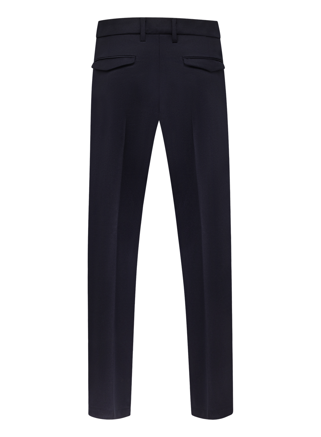 Broek in wol stretch | BLUE NAVY