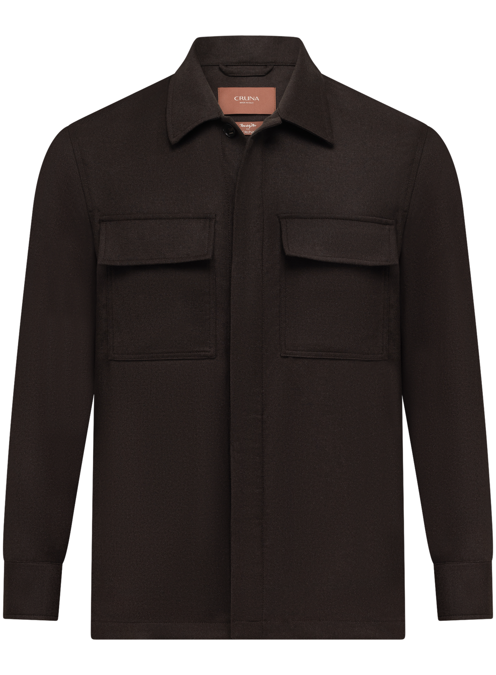 Overshirt in wol | D.Bruin