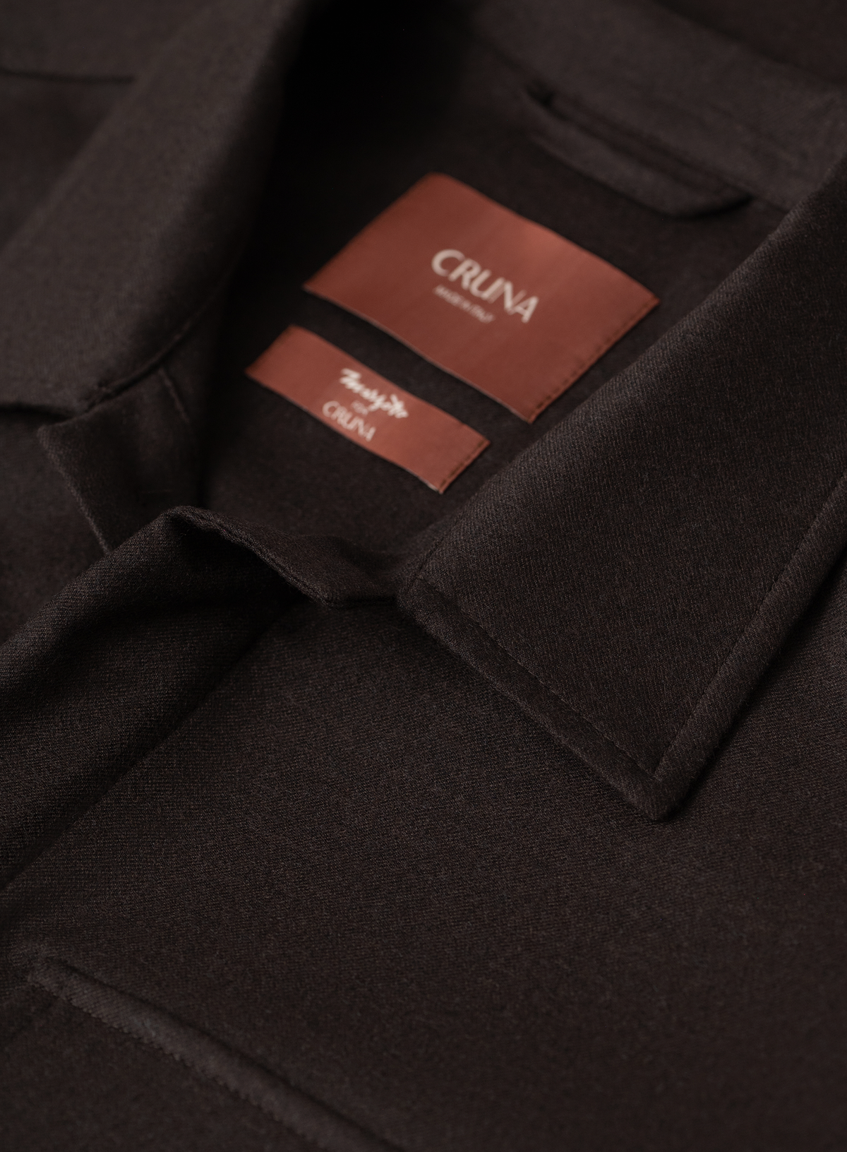Overshirt in wol | FULL_WIDTH | D.Bruin