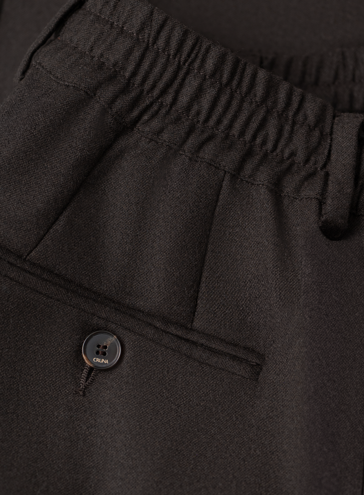 Jog pantalon in wol stretch | FULL_WIDTH | D.Bruin