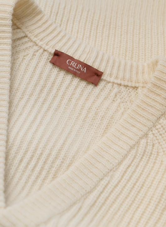 Cardigan in lana