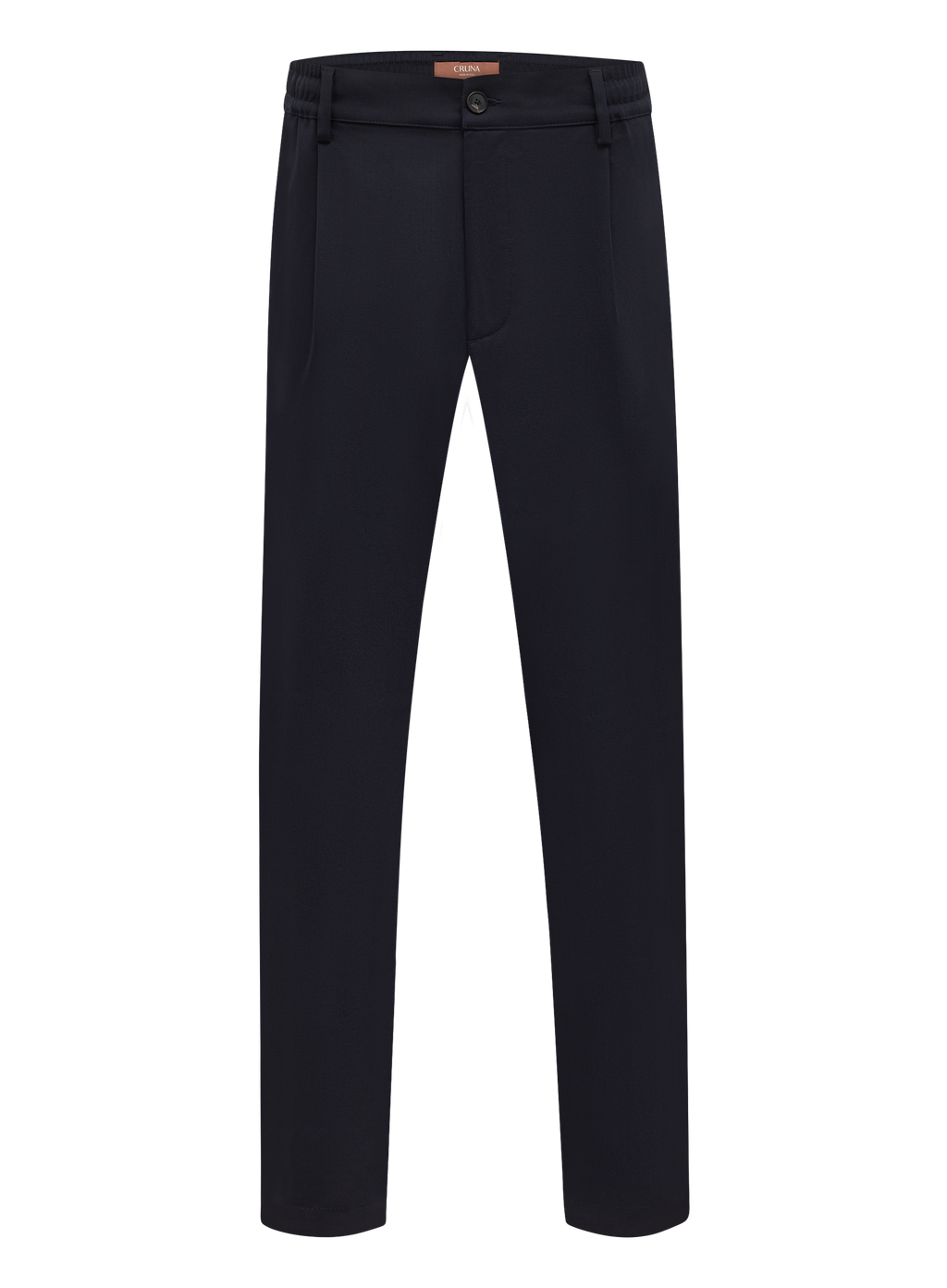Jog pantalon van technische wol | BLUE NAVY