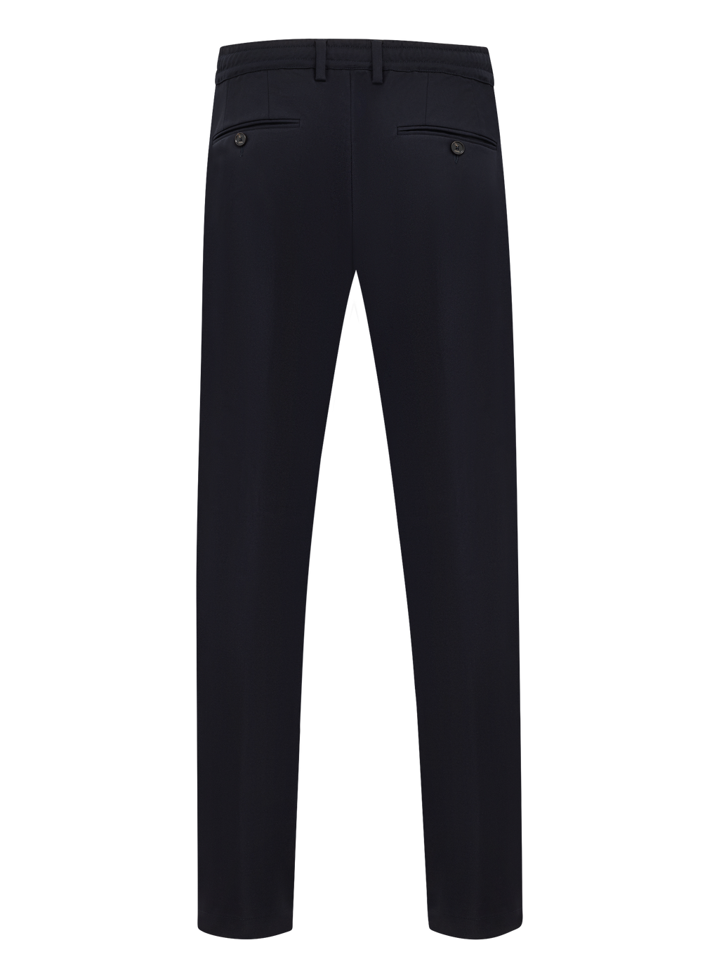 Jog pantalon van technische wol | BLUE NAVY