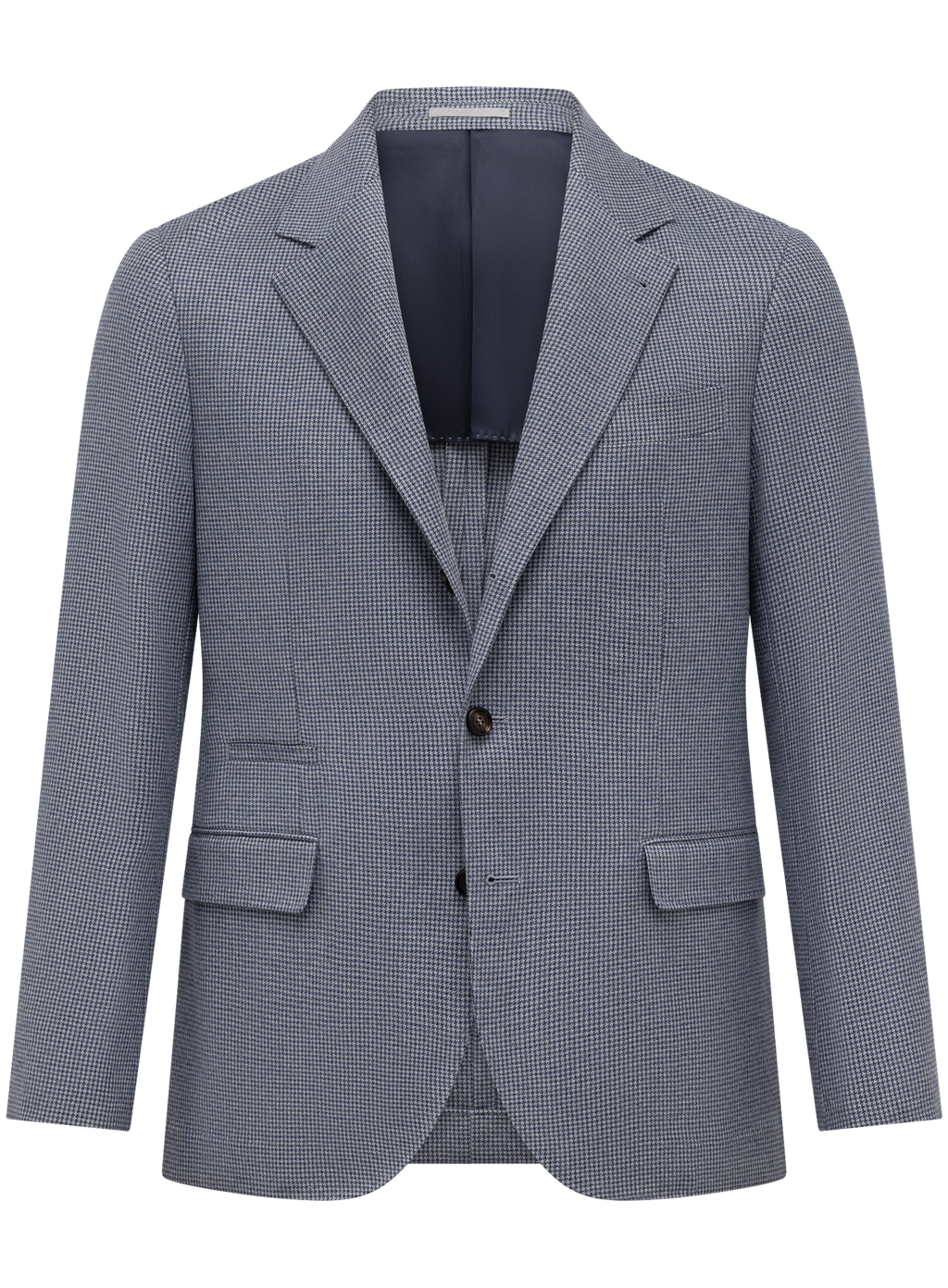 Colbert in cashmere zijde | L.Blauw