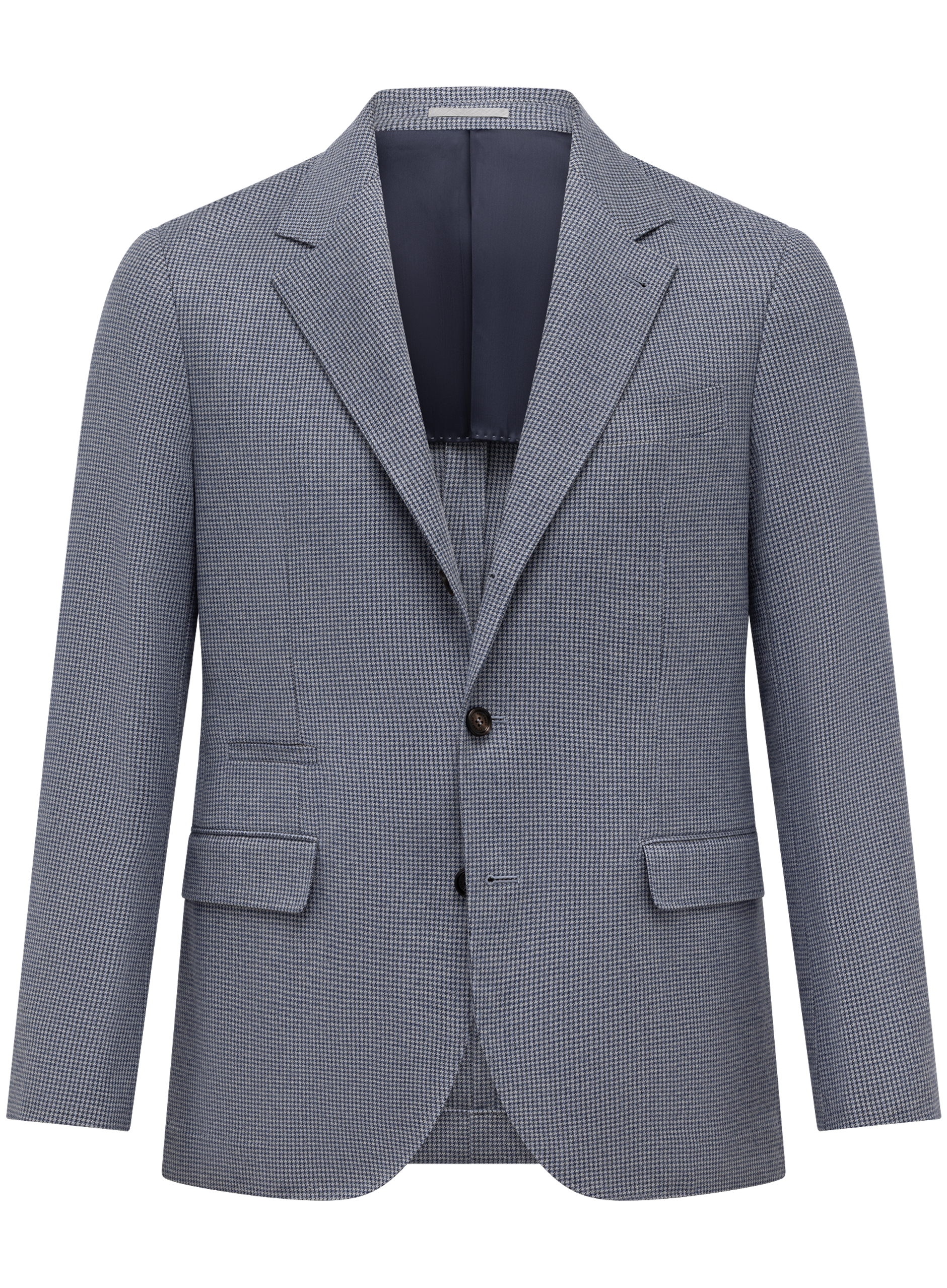 Colbert in cashmere zijde | L.Blauw