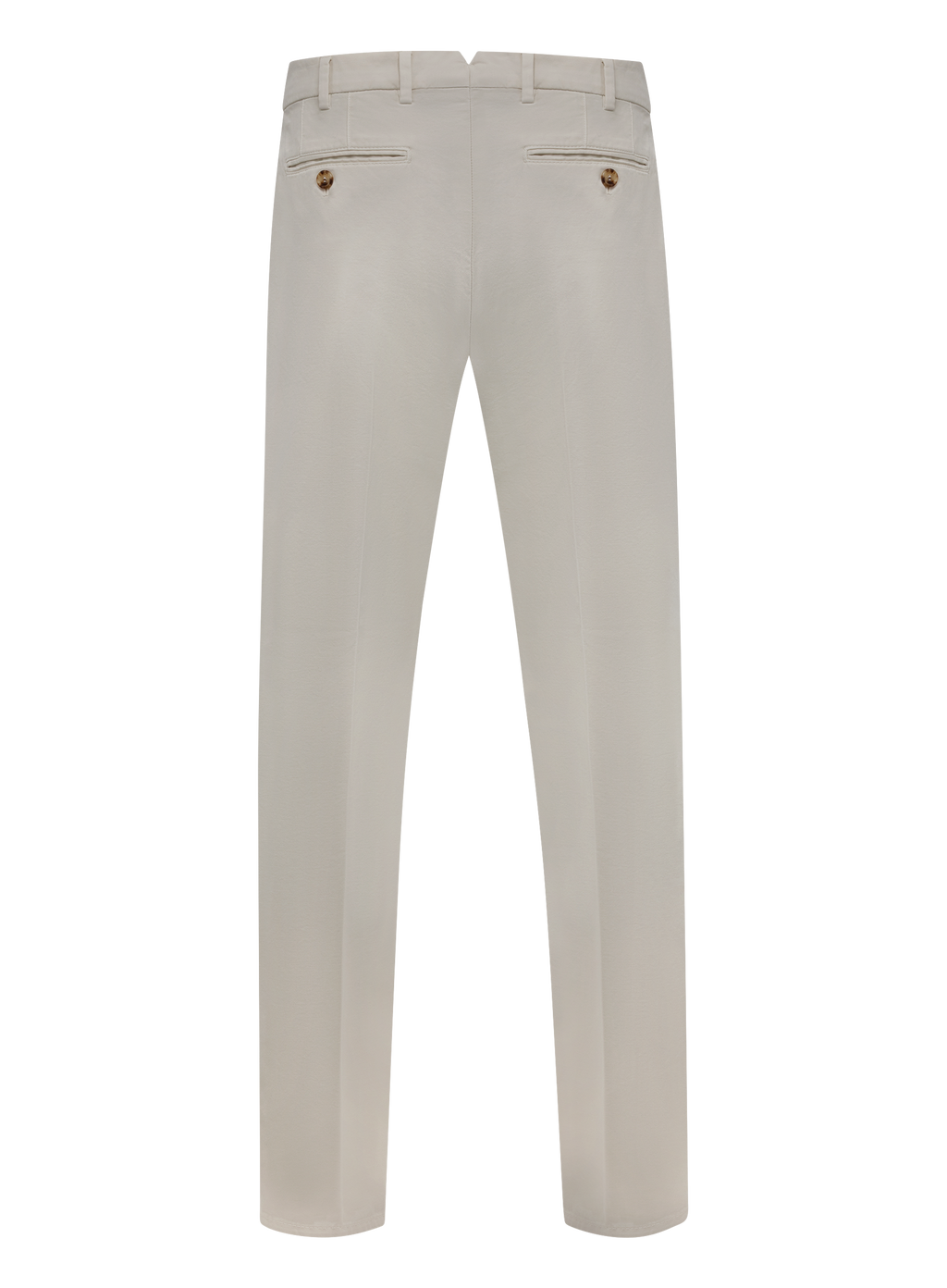 Pantalon van fijngeweven katoen | ROOM-WIT