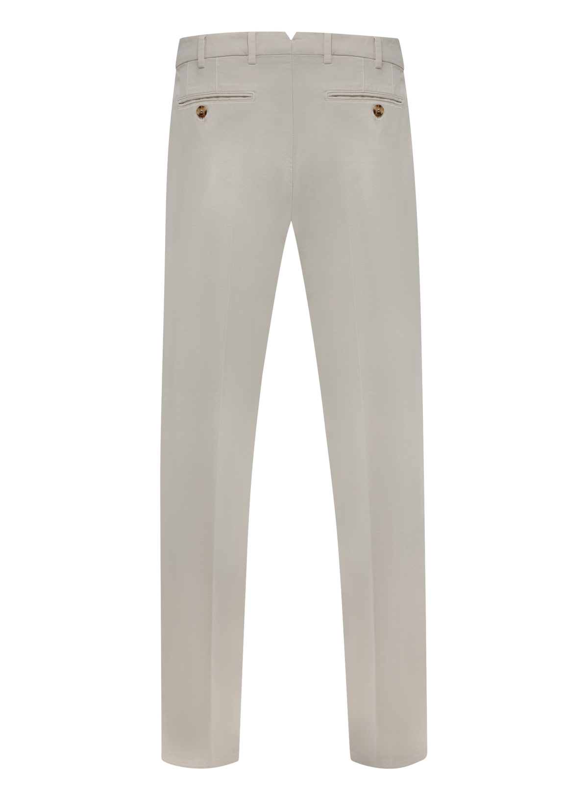 Pantalon van fijngeweven katoen | ROOM-WIT