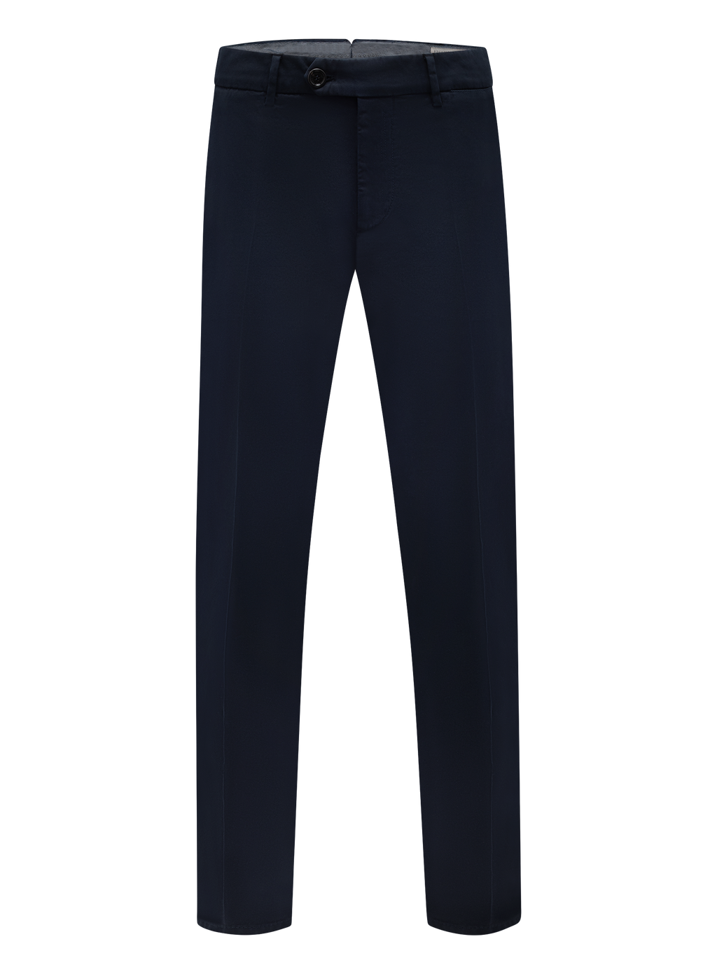 Pantalon van fijngeweven katoen | BLUE NAVY