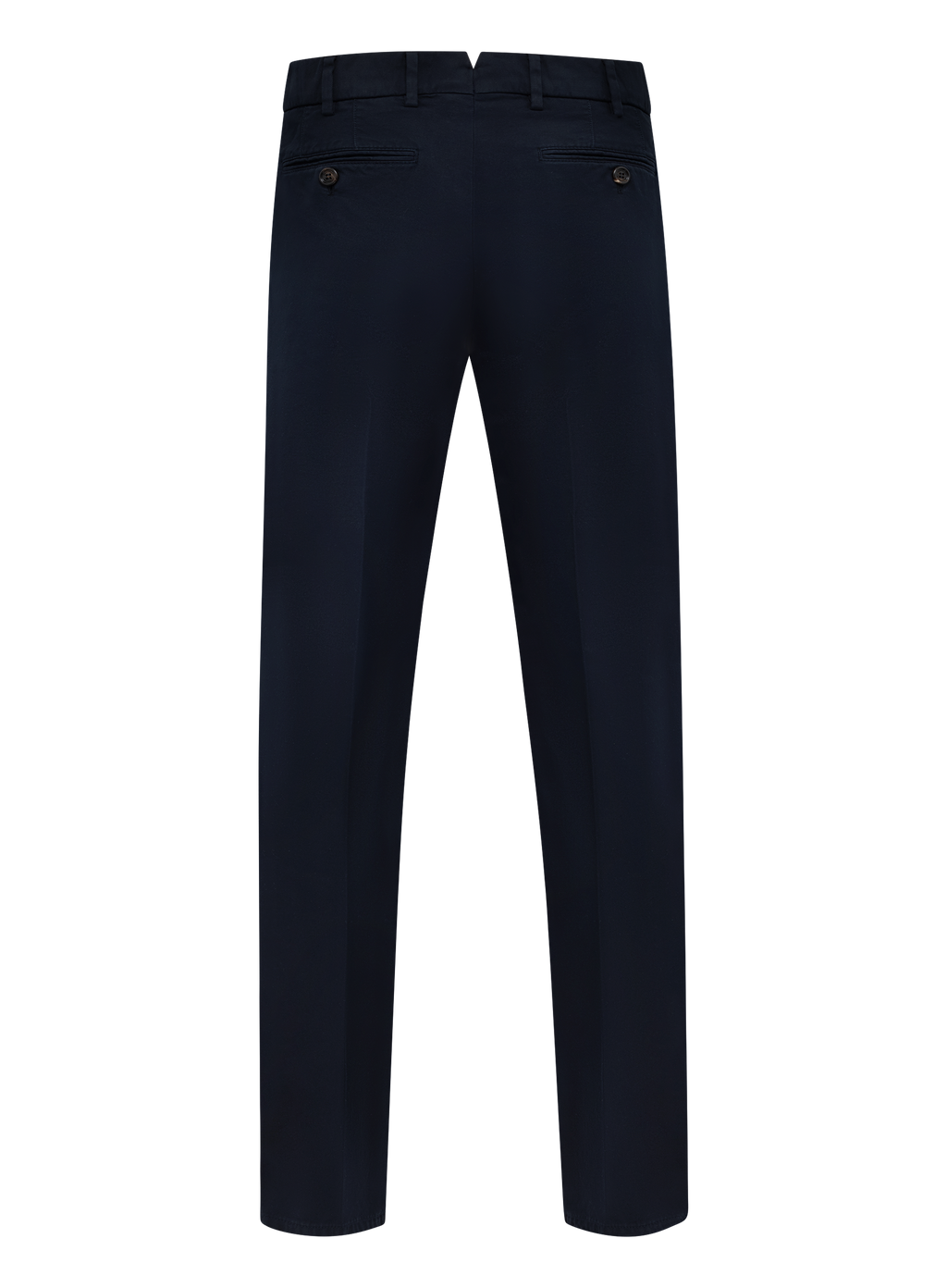 Pantalon van fijngeweven katoen | BLUE NAVY