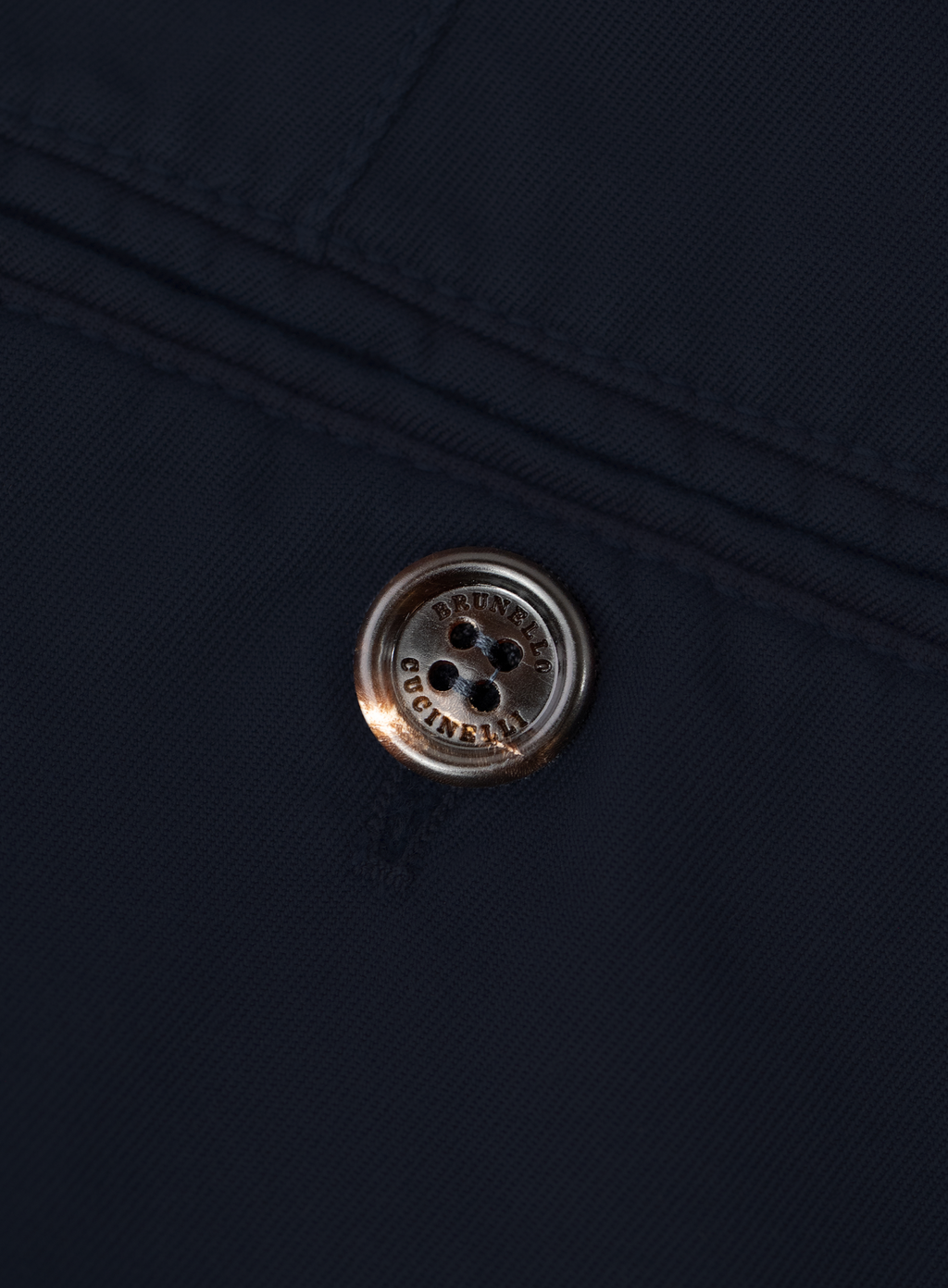 Pantalon van fijngeweven katoen | FULL_WIDTH | BLUE NAVY