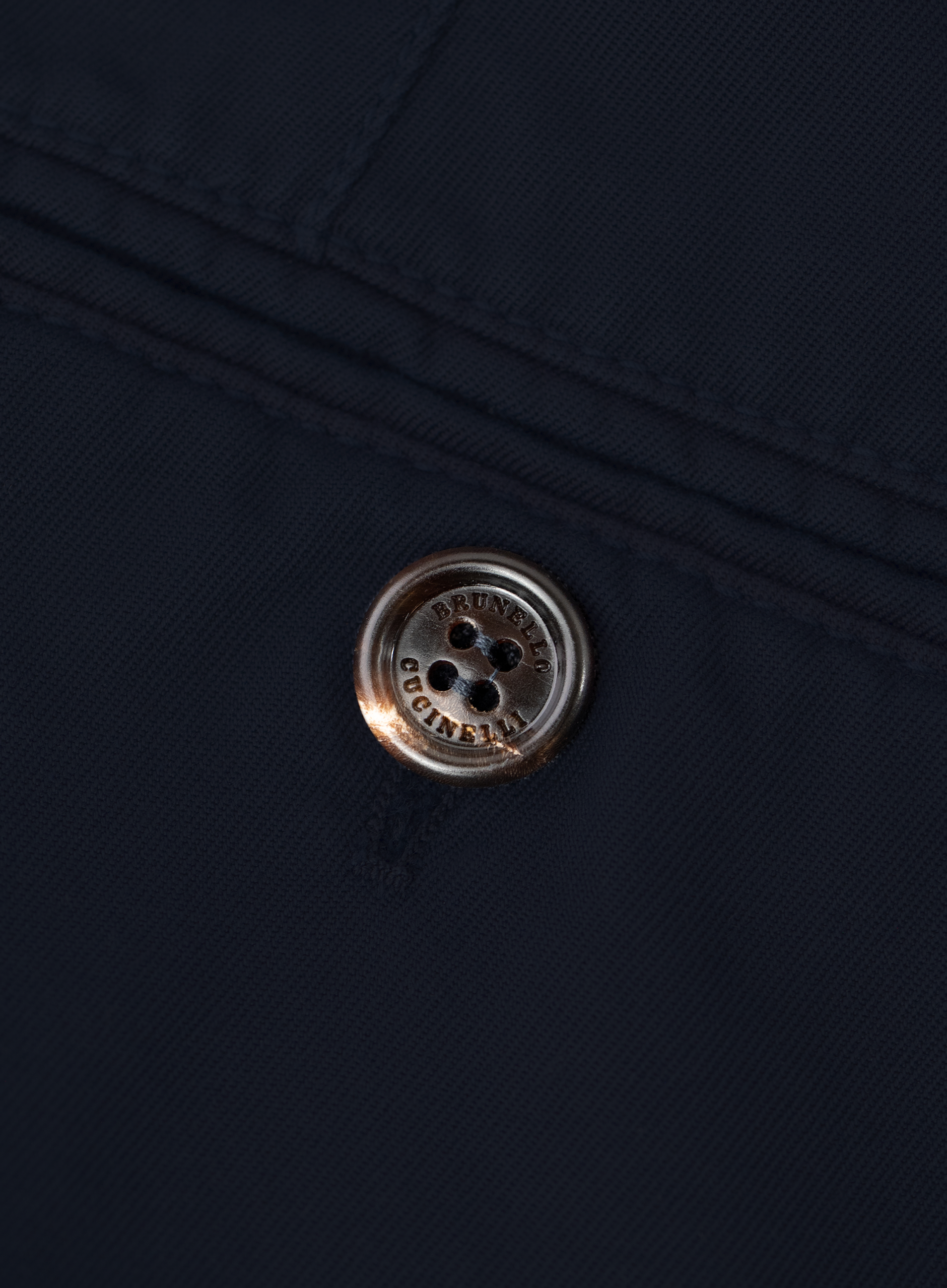 Pantalon van fijngeweven katoen | FULL_WIDTH | BLUE NAVY