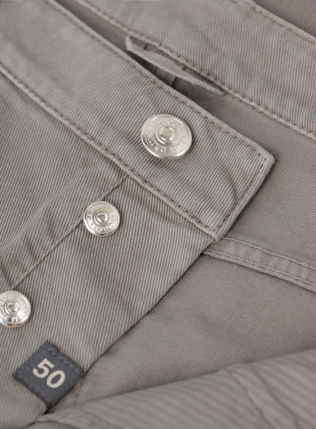 5-pocket jeans van garment-dyed denim | FULL_WIDTH | TAUPE GRIJS