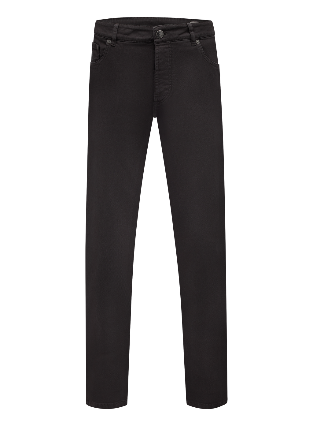5-pocket jeans van garment-dyed denim | D.Bruin