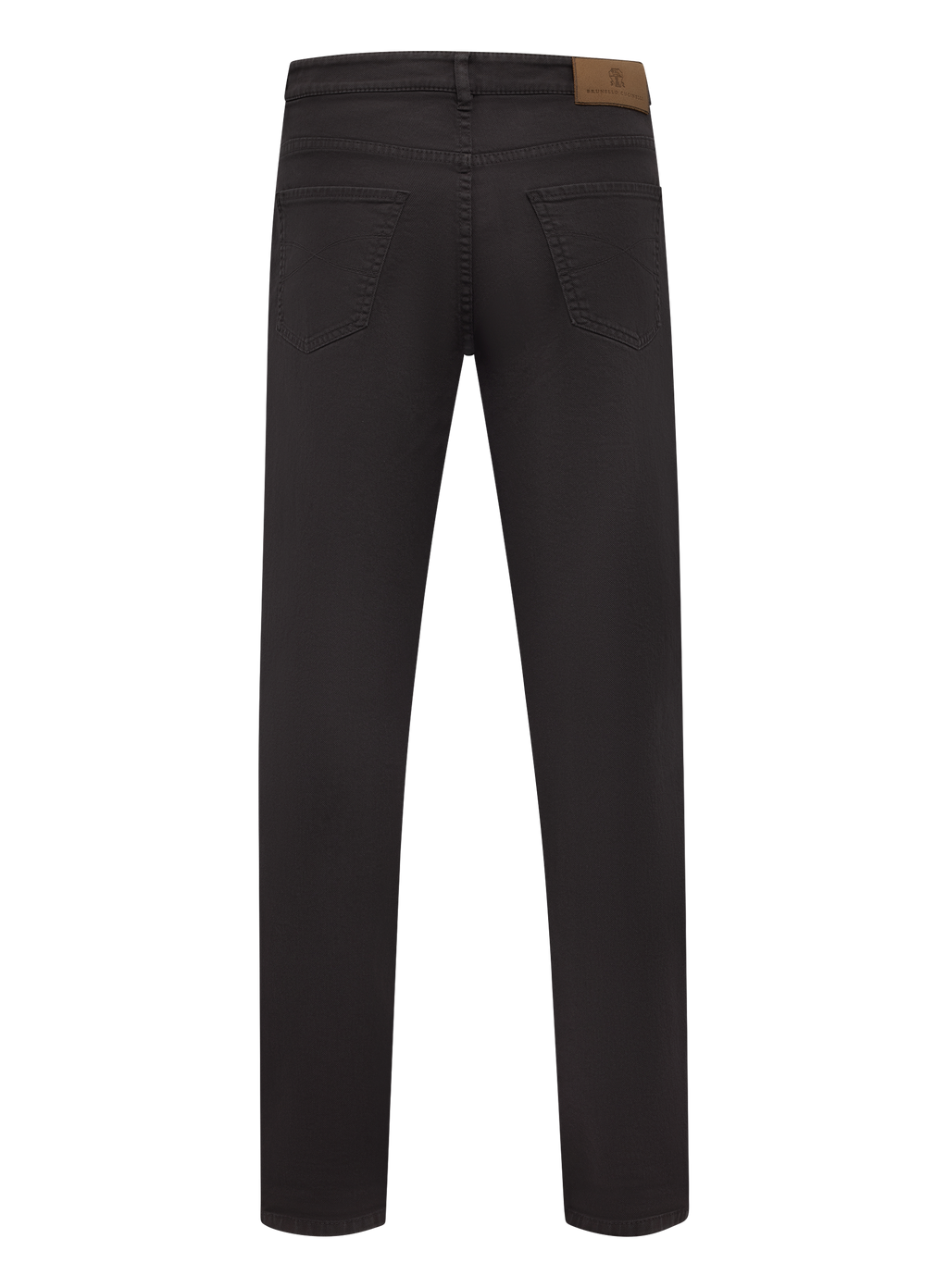 5-pocket jeans van garment-dyed denim | D.Bruin
