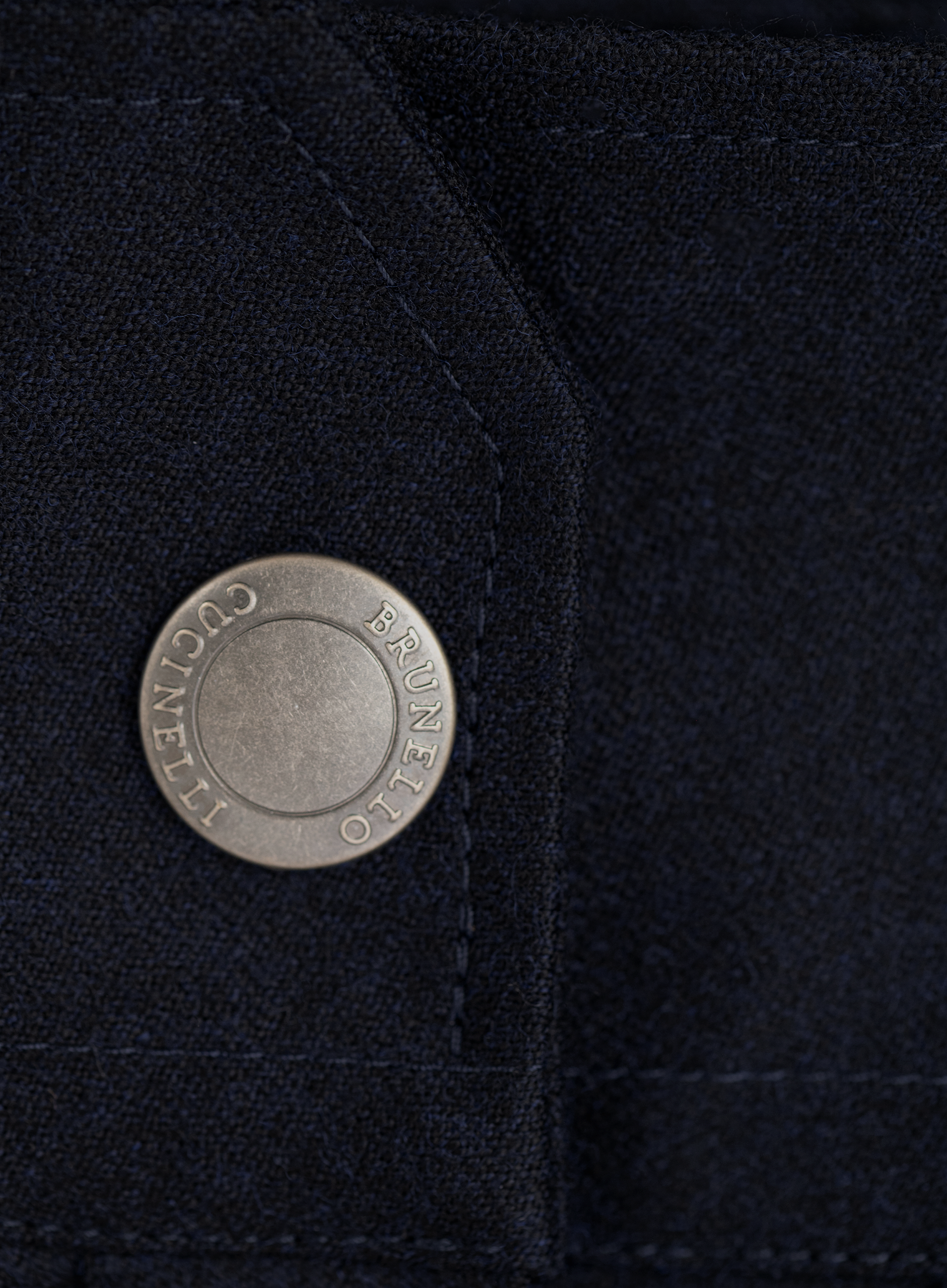 Flanel overshirt van scheerwol | FULL_WIDTH | BLUE NAVY