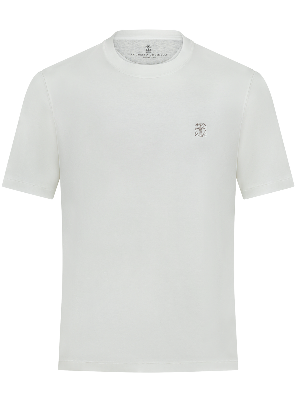 T-shirt in katoen | Wit