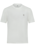 T-shirt in katoen | Wit