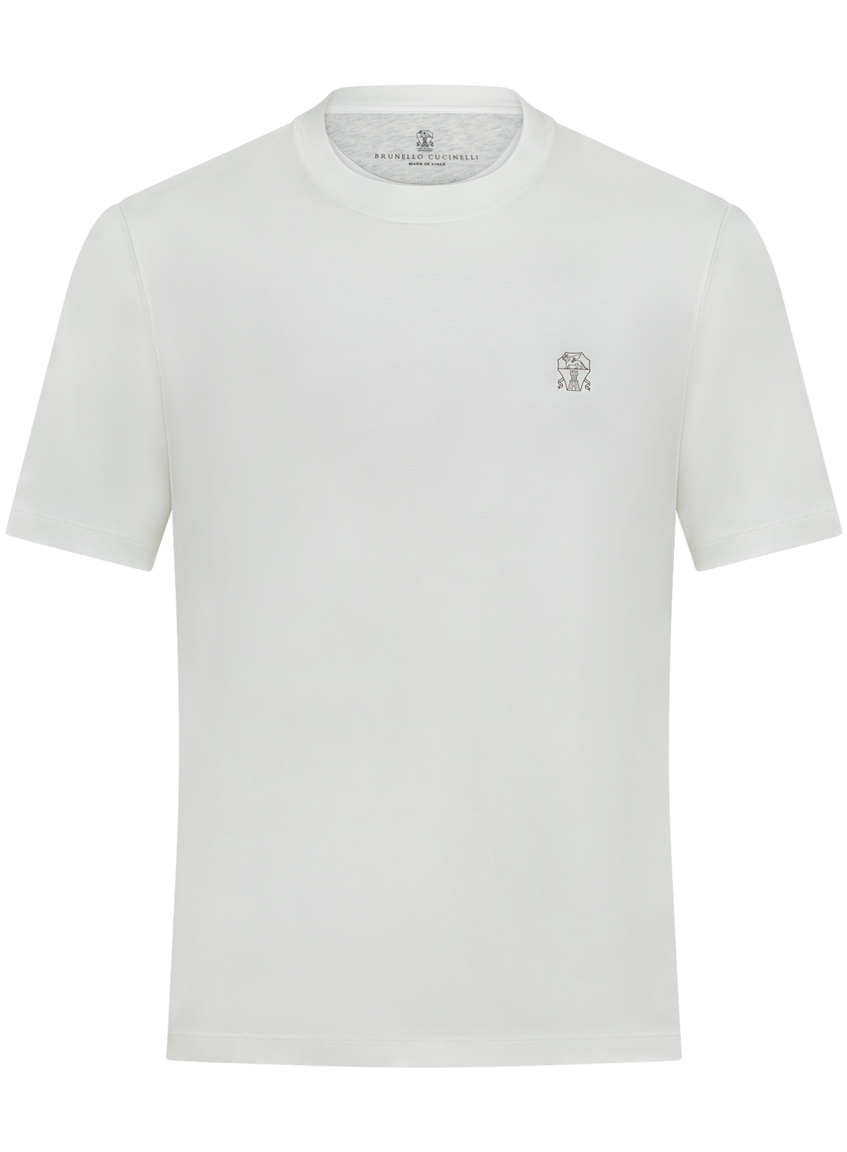 T-shirt in katoen | Wit