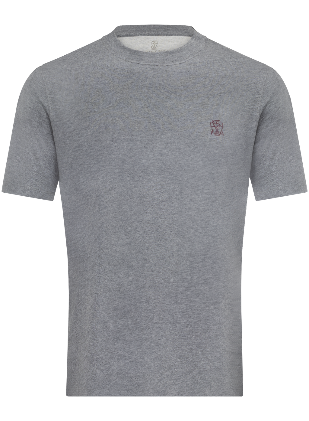 T-shirt in katoen | Grijs