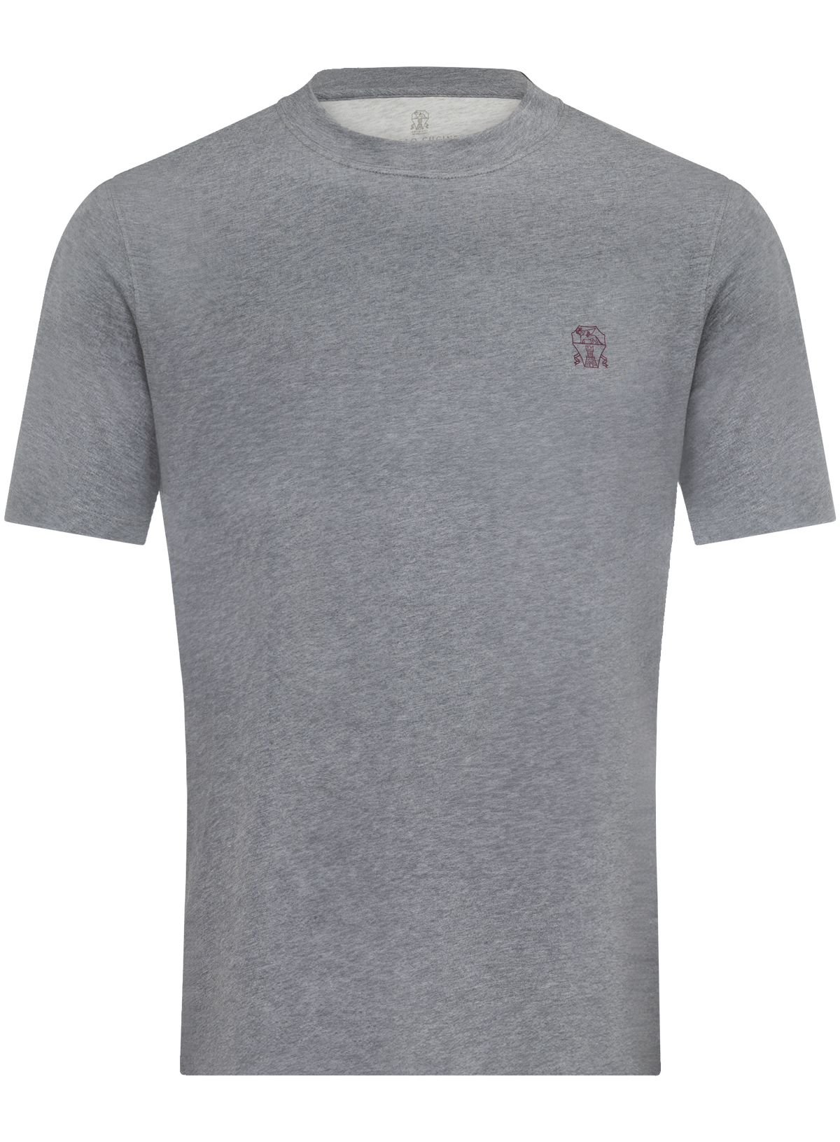 T-shirt in katoen | Grijs
