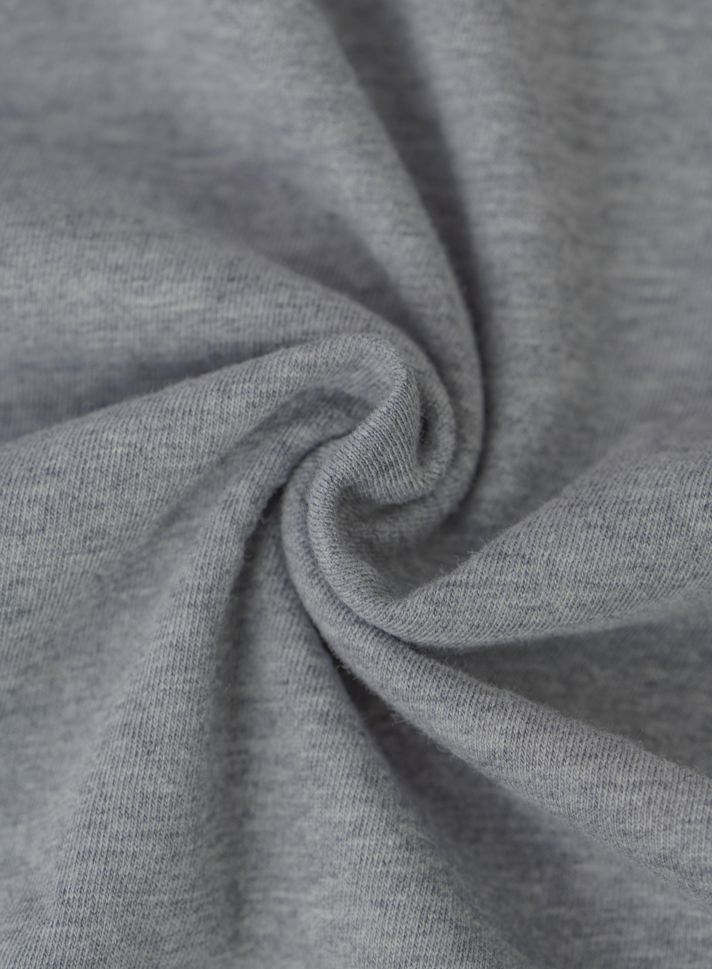 T-shirt van katoen met logodetail | FULL_WIDTH | Grijs 