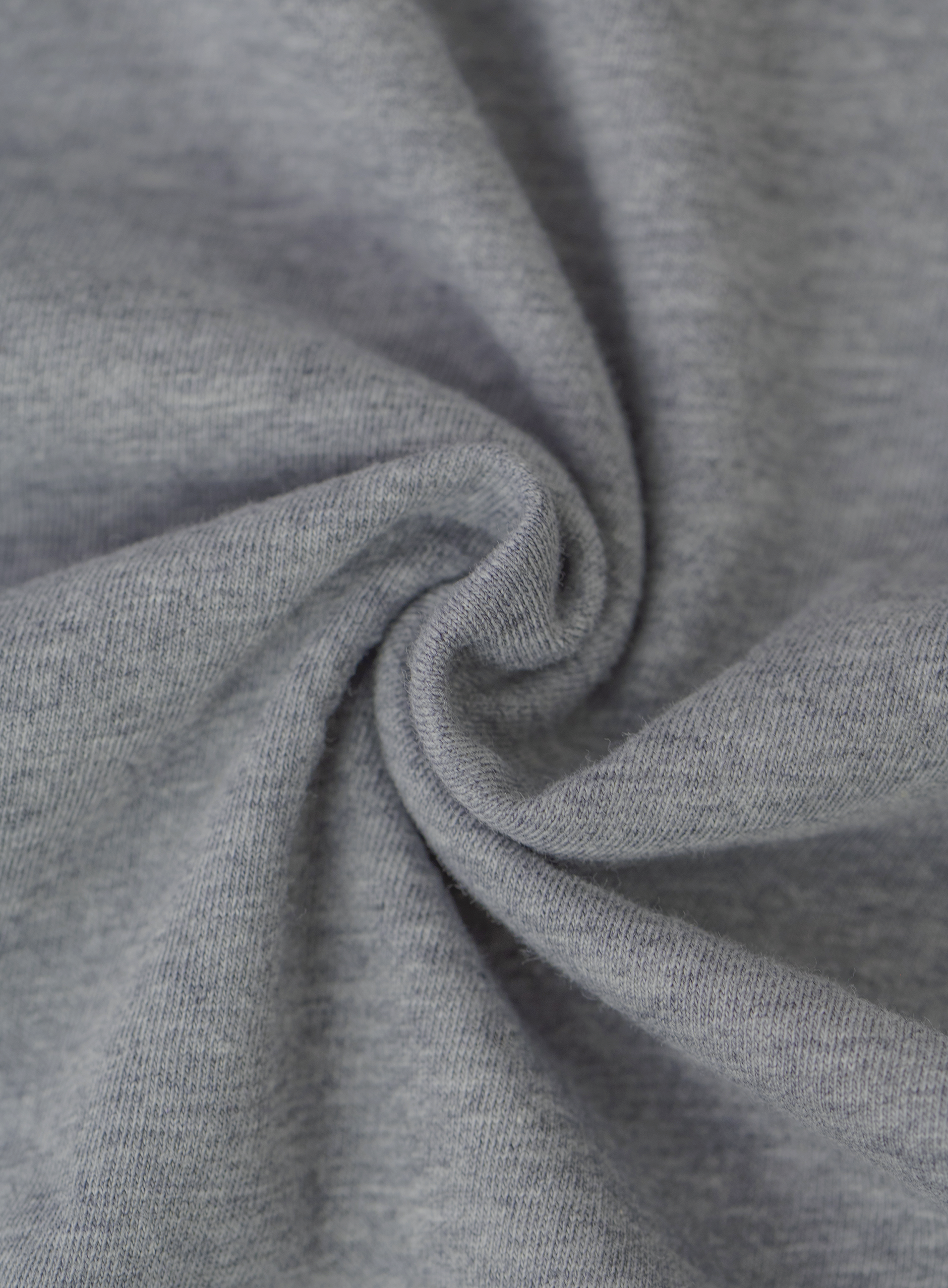 T-shirt van katoen met logodetail | FULL_WIDTH | Grijs 