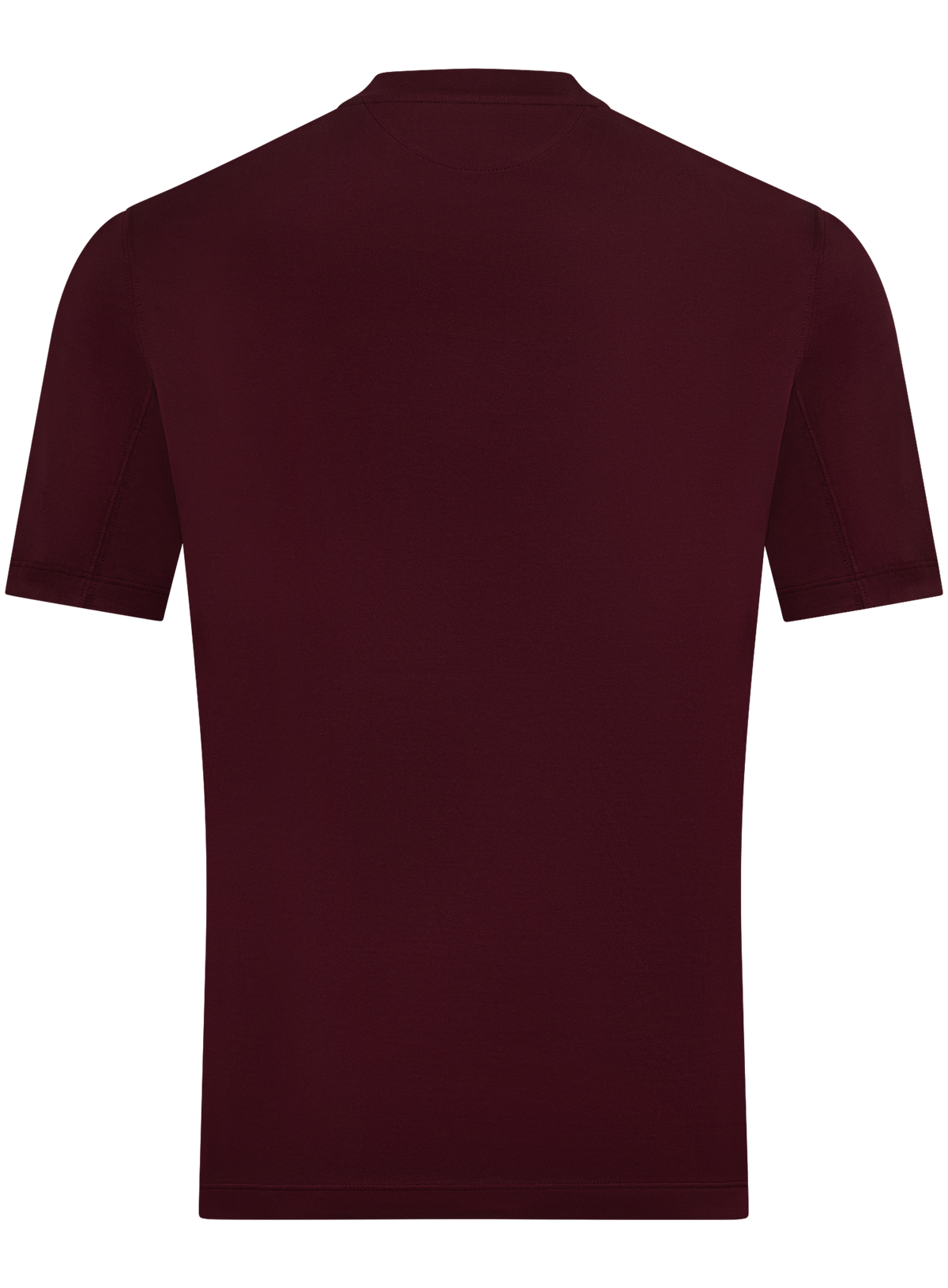 T-shirt van jersey katoen | Bordeaux