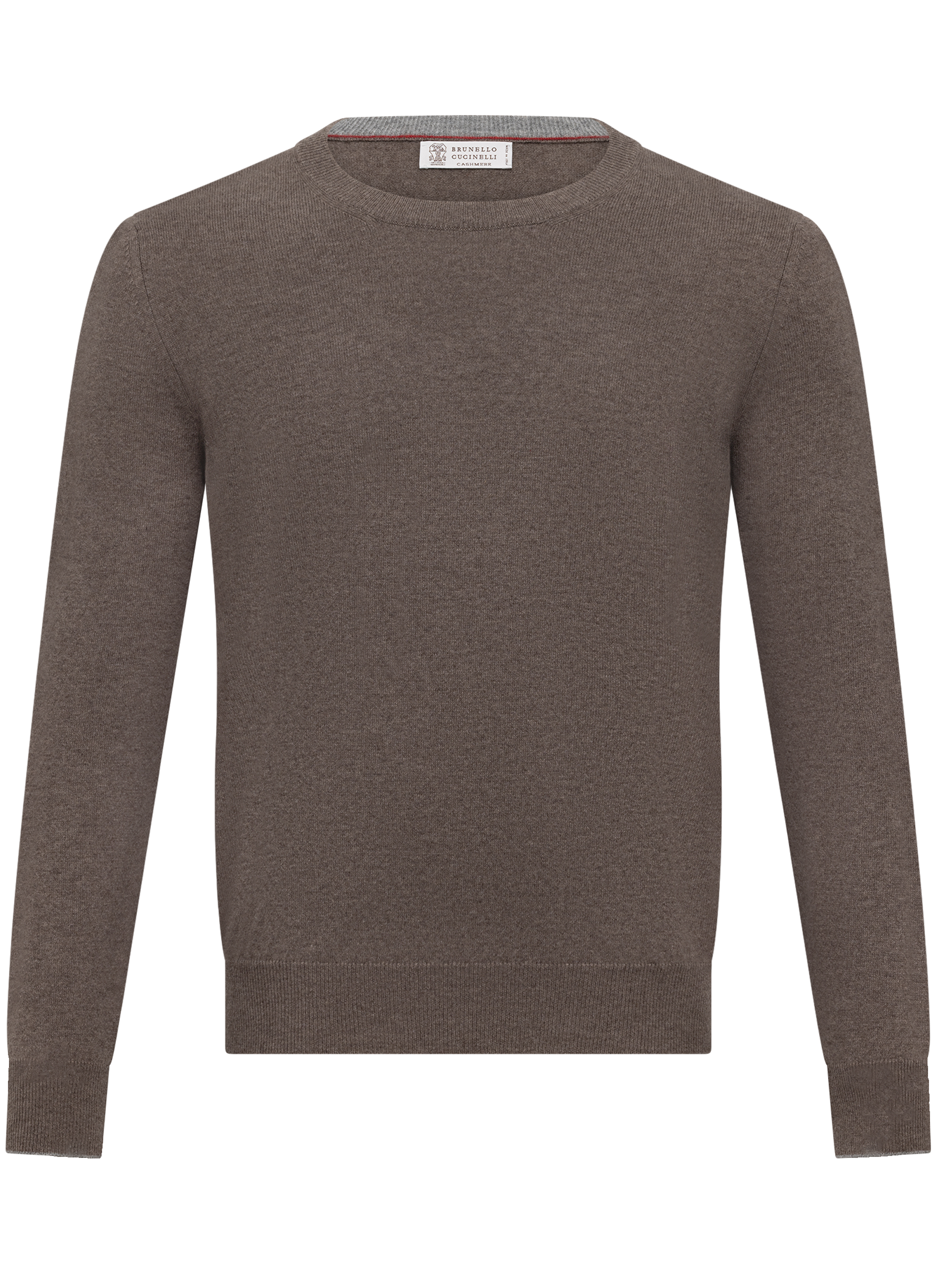 Crewneck van cashmere | TAUPE