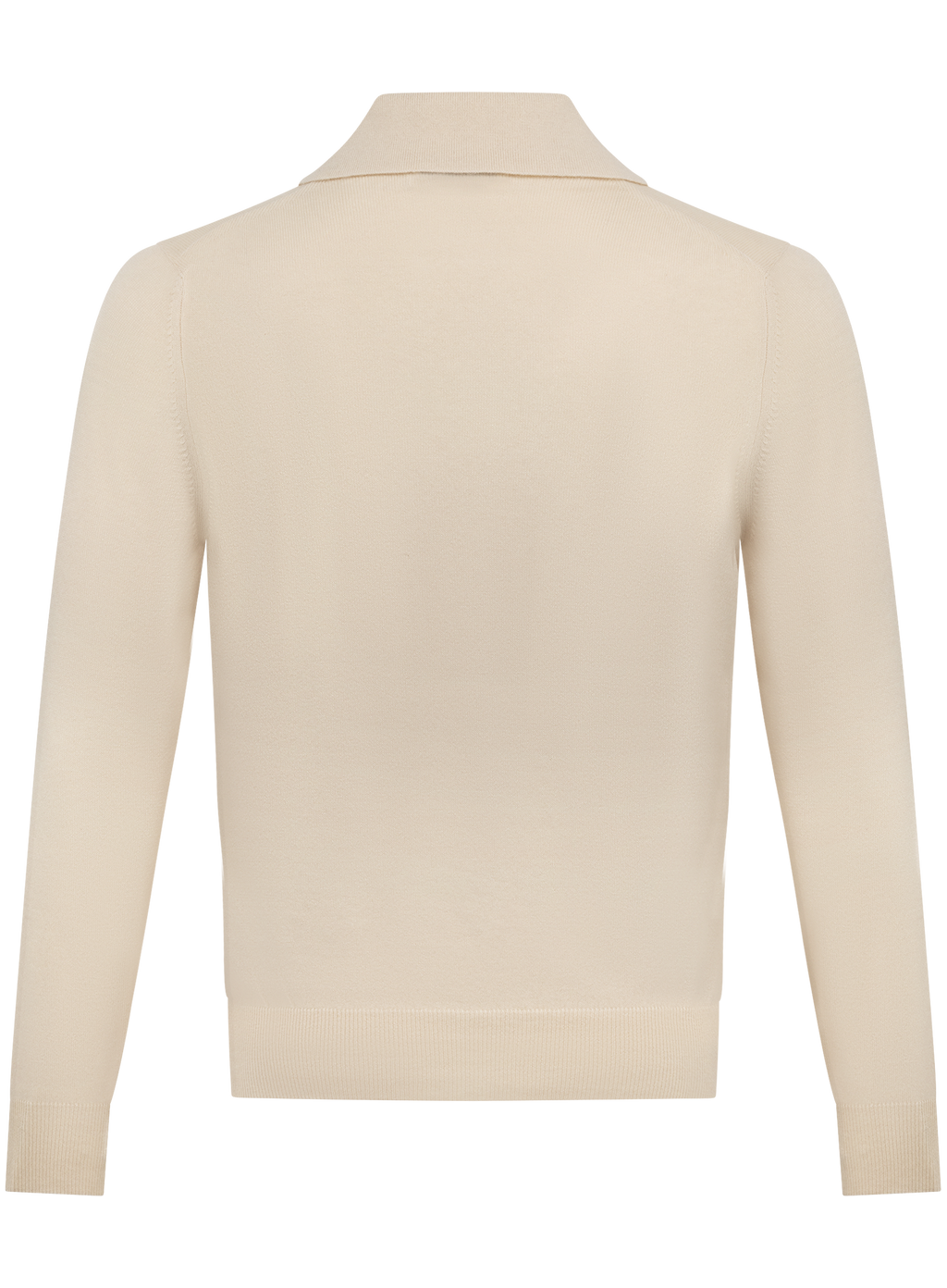 Buttonless polo in cashmere | ROOM-WIT