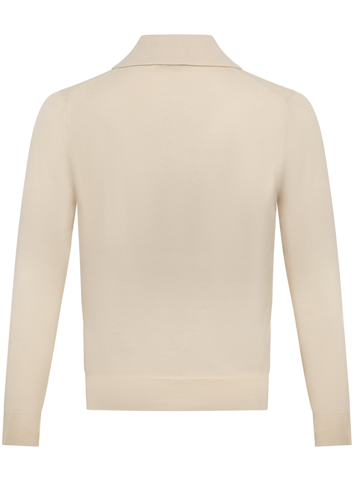 Buttonless polo in cashmere | ROOM-WIT