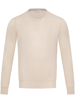 Sweater van cashmere in English rib | ROOM-WIT
