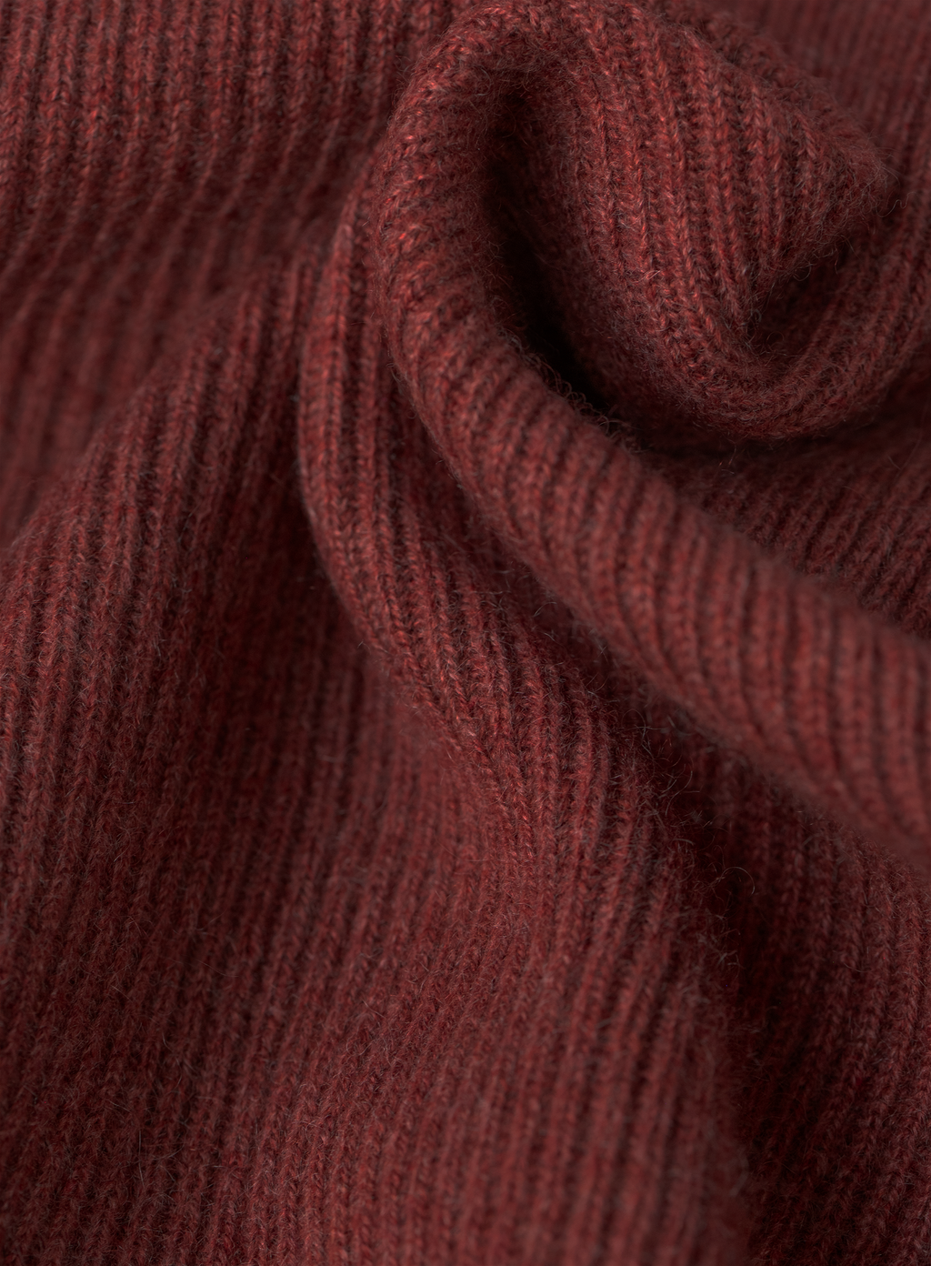 Sweater van cashmere in English rib | FULL_WIDTH | Bordeaux