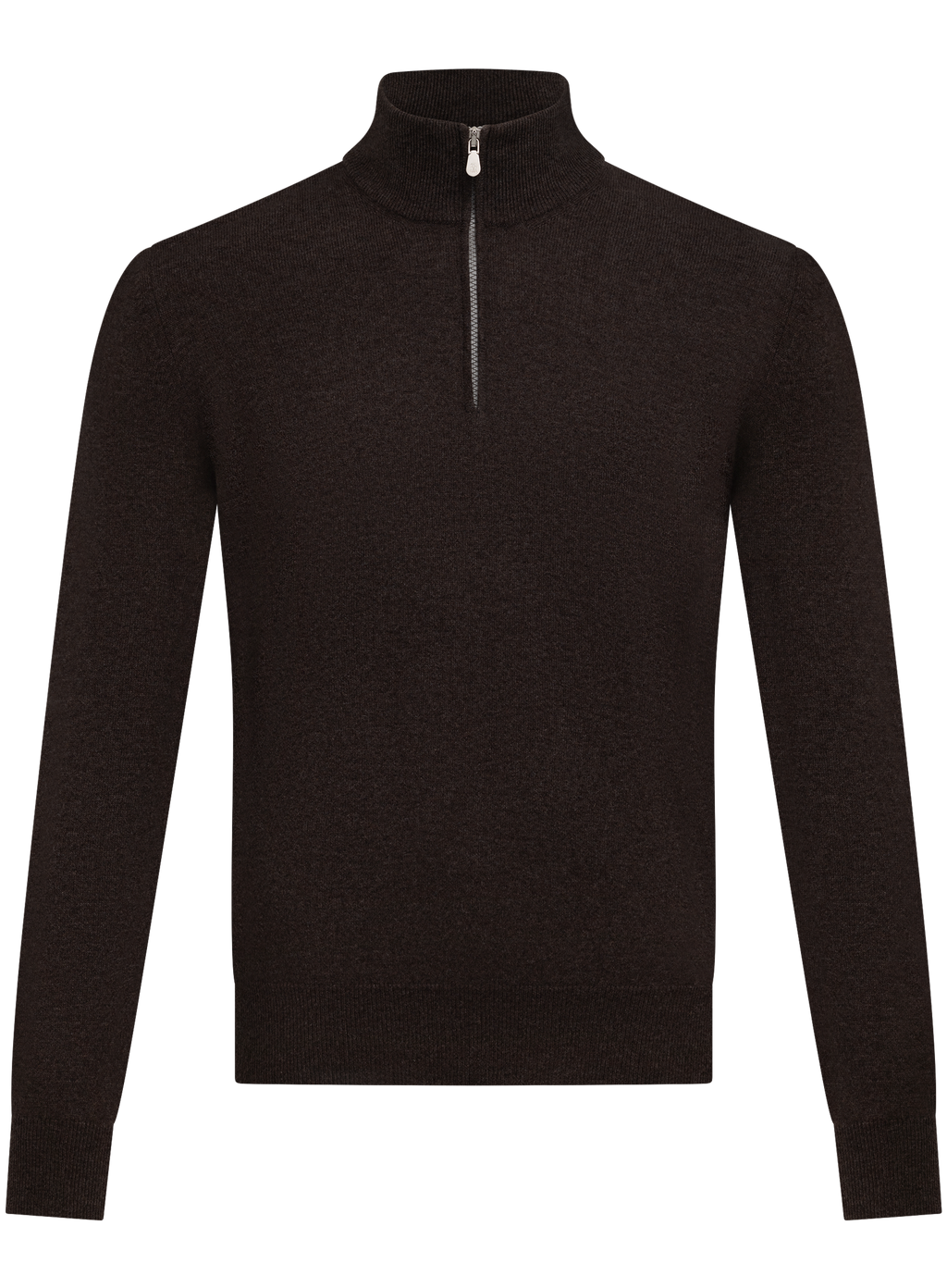 Half-zip vest in cashmere | D.Bruin