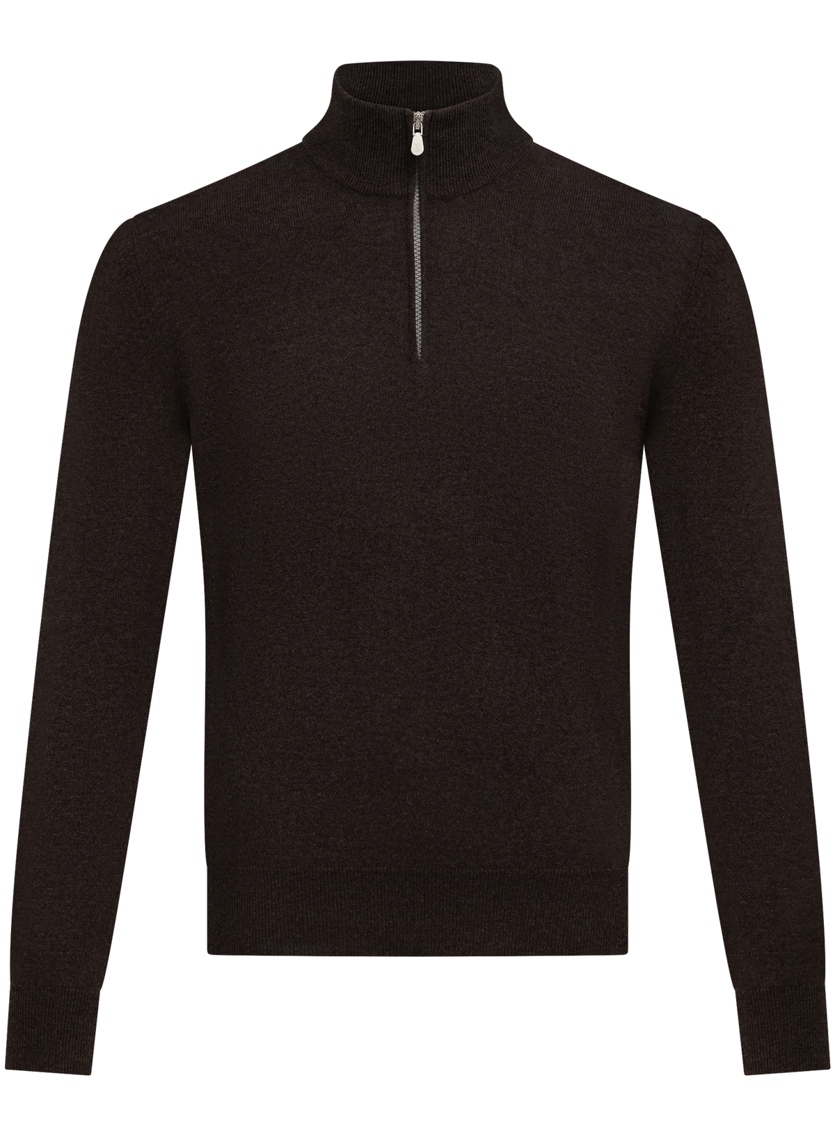 Half-zip vest in cashmere | D.Bruin