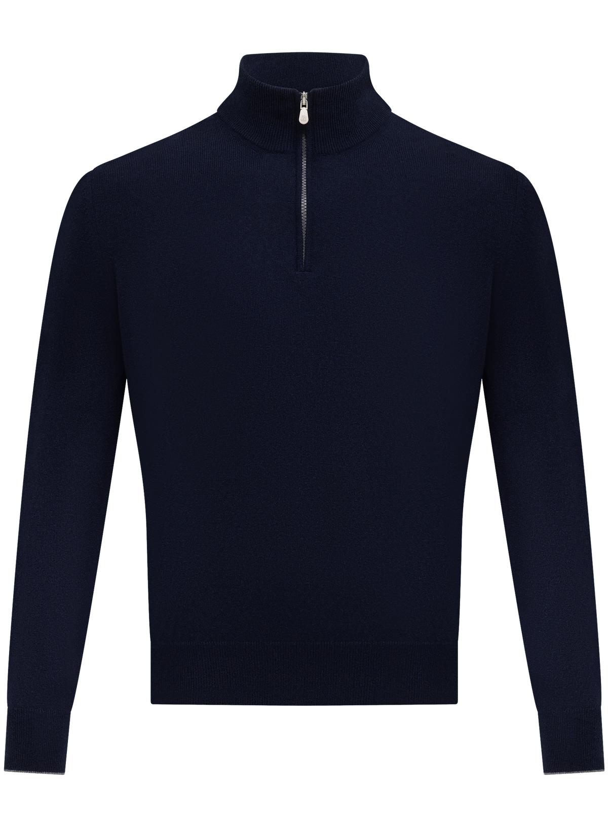 Half-zip vest in cashmere | BLUE NAVY