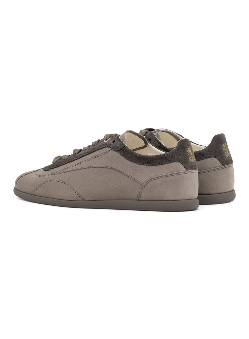 Lage sneakers van suède | TAUPE GRIJS