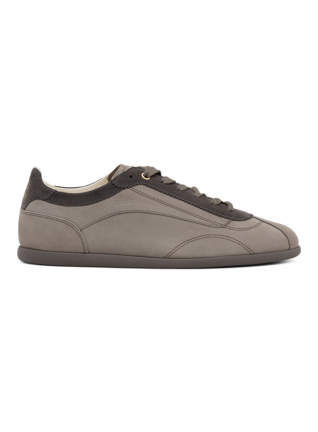 Lage sneakers van suède | TAUPE GRIJS