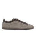 Lage sneakers van suède | TAUPE GRIJS