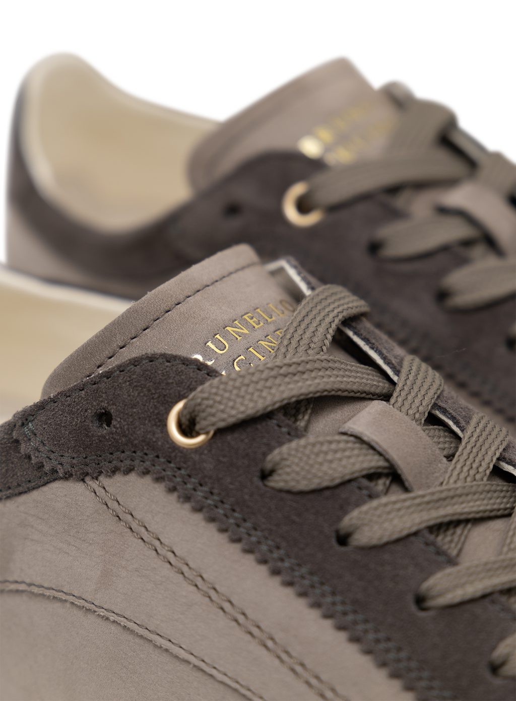 Lage sneakers van suède | FULL_WIDTH | TAUPE GRIJS