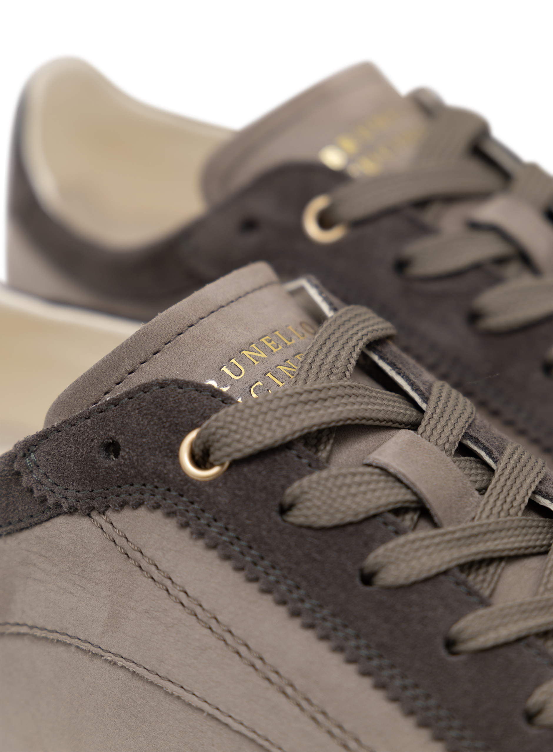 Lage sneakers van suède | FULL_WIDTH | TAUPE GRIJS