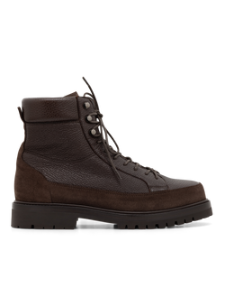 Veterboots in leer | D.Bruin