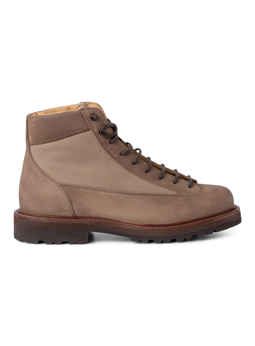 Urban outdoor boots van suède | TAUPE