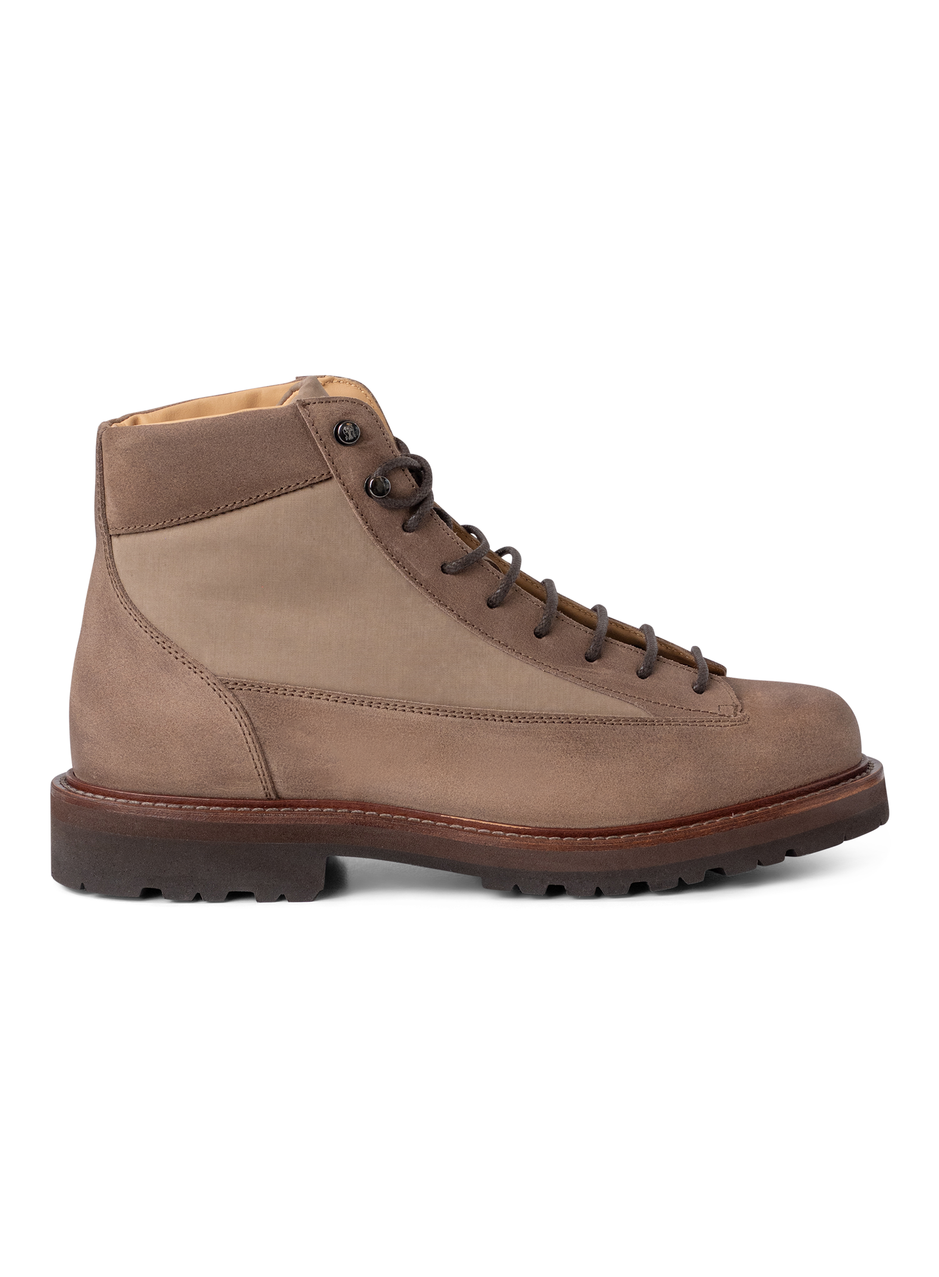 Urban outdoor boots van suède | TAUPE