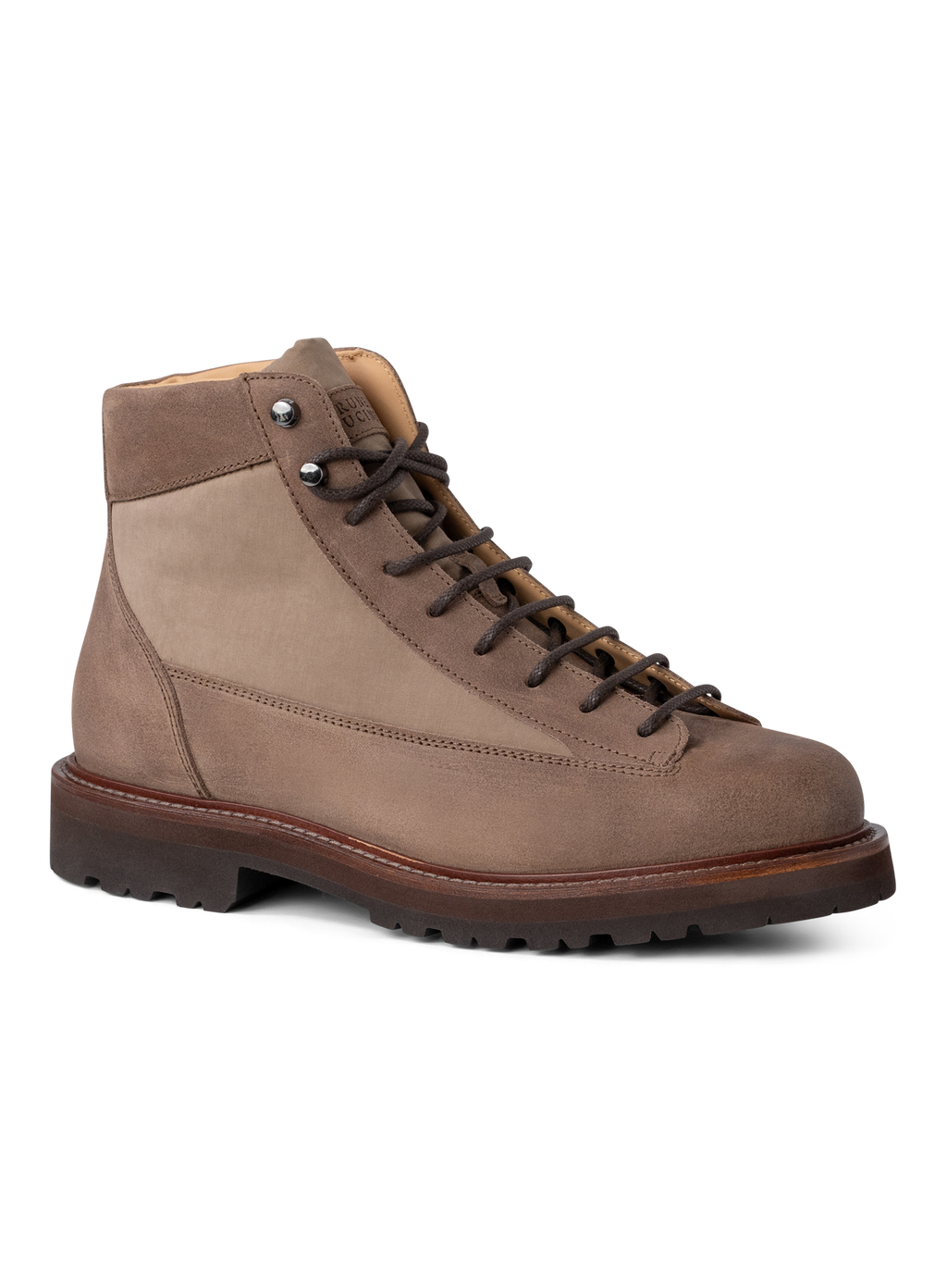 Urban outdoor boots van suède | TAUPE