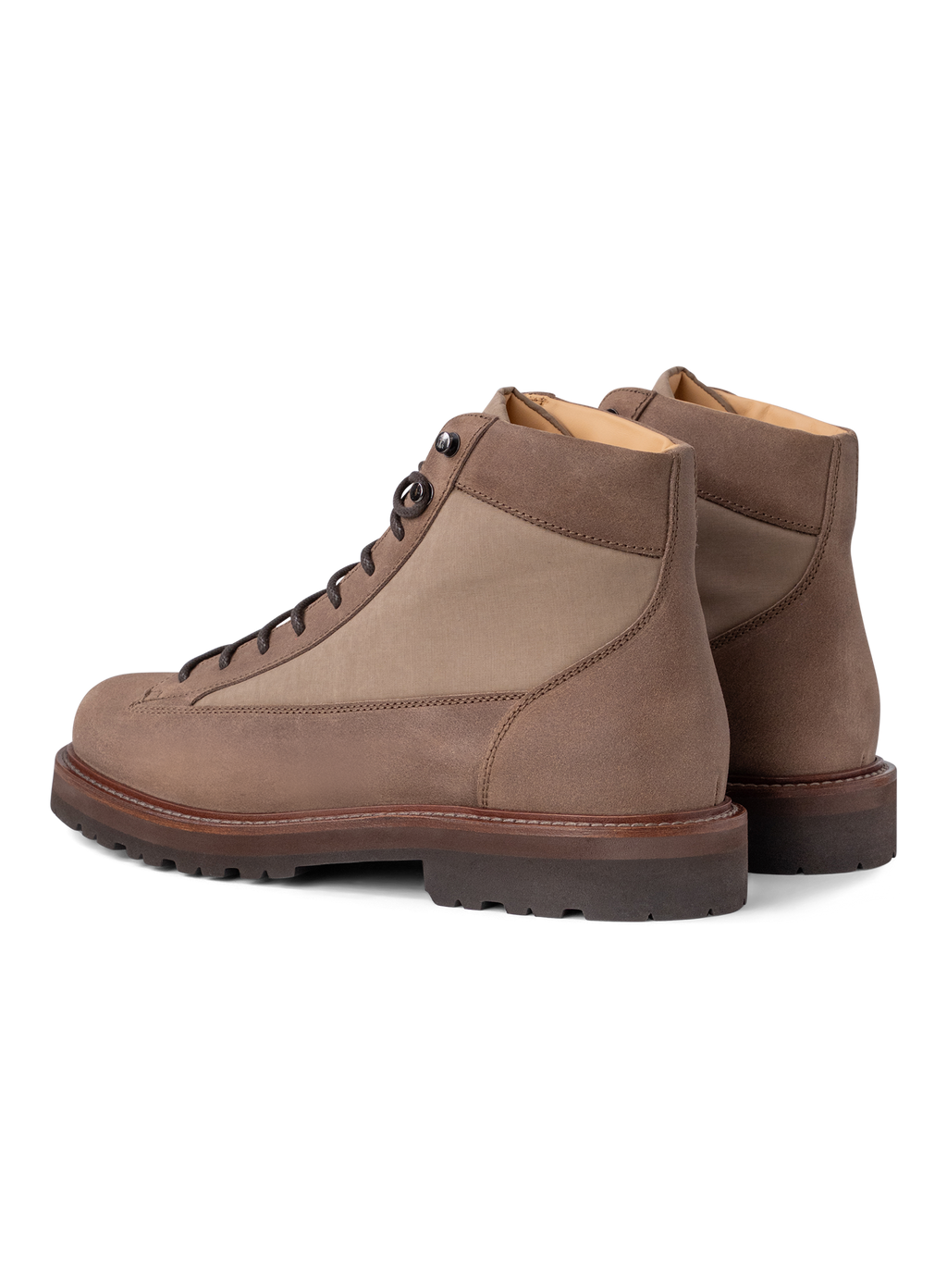 Urban outdoor boots van suède | TAUPE