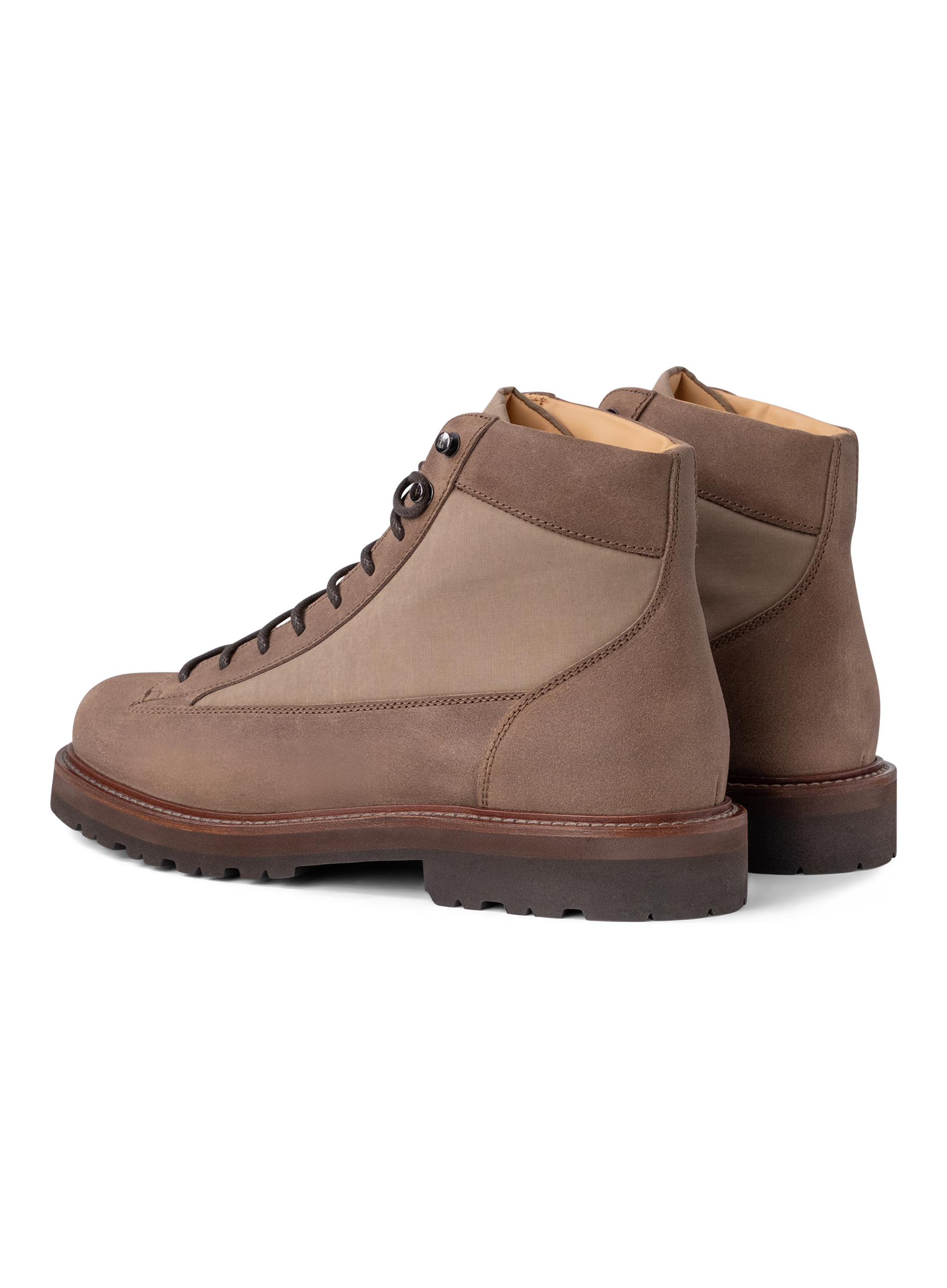 Urban outdoor boots van suède | TAUPE