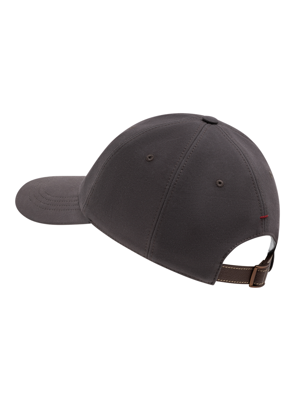 Baseball cap van katoen met logo | Bruin
