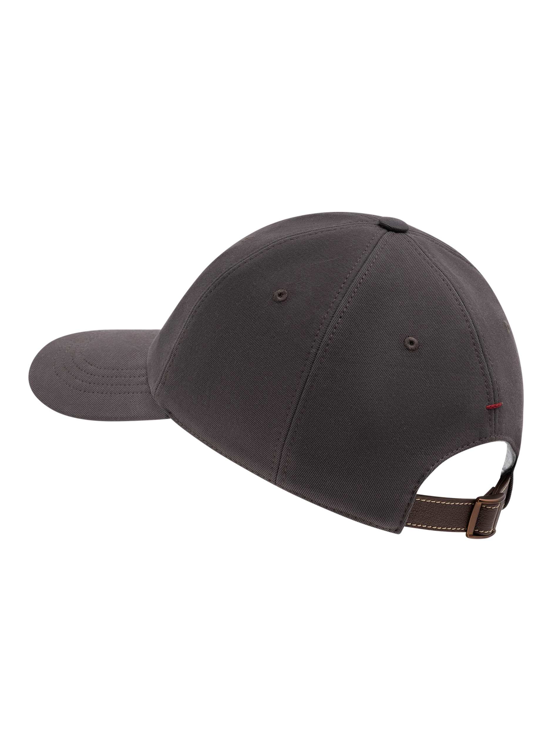 Baseball cap van katoen met logo | Bruin
